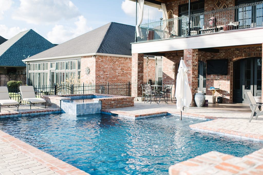 custom pools and hot tub